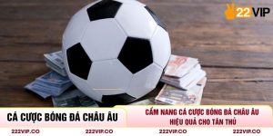 Cẩm Nang Cá Cược Bóng Đá Châu Âu Hiệu Quả Cho Tân Thủ